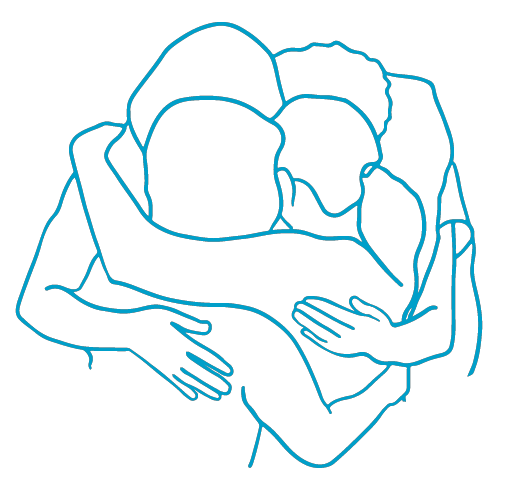 All About People logo in teal.